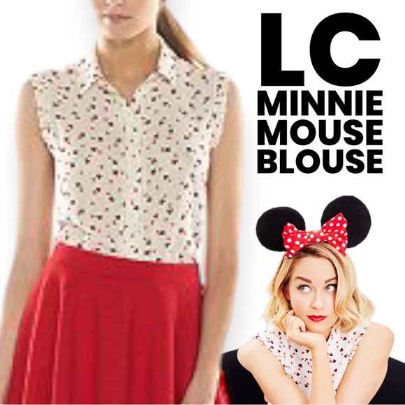 LC Lauren Conrad Tops Disneys Minnie Mouse A Collection By Lc